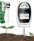 2 In 1 Soil Moisture And pH Meter With Dual Dial Readouts For Garden Lawn Farm Indoor Outdoor Plants in soil