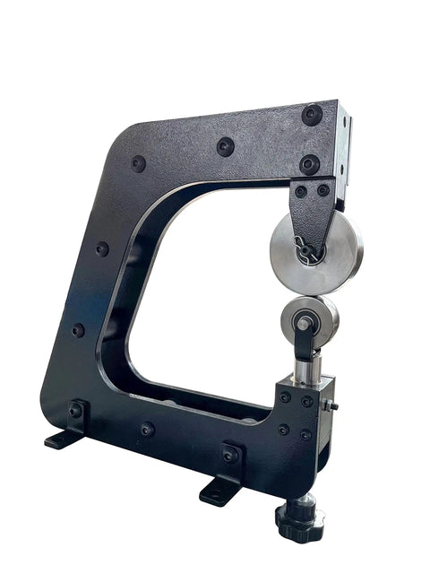 8 Inch Throat Depth English Wheel Built For Serious Sheet Metal Fabbing Featuring Fully Rotating Heads And A Micro Adjustable Anvil To Knock Out Steel And Aluminum Panels Like A Boss