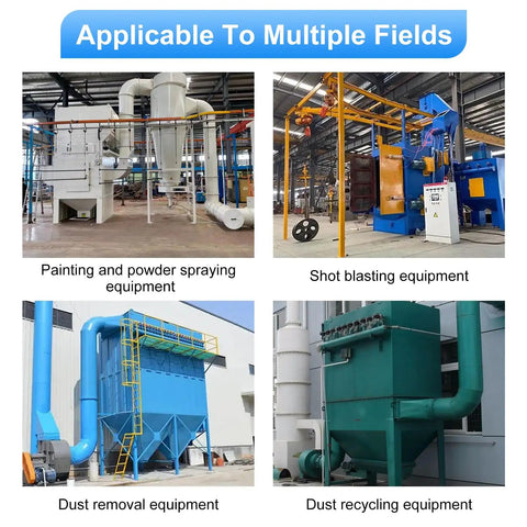 Pro Grade Cartridge Filters For Powder Coating And Dust Collection in industrial equipment settings