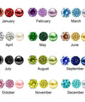 Blue Stud Earrings Set For Women, Three Pairs Featuring Sparkling Cubic Zirconia Rhinestones, Luminous Faux Pearl, And September Birthstone Bling, Stainless Steel Posts, Hypoallergenic, Perfect For Daily Wear Or Parties. September blue stud set