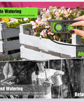 No-Fuss Solar Drip Irrigation System For Indoor And Outdoor Gardens, Automatic Plant Waterer Kit controlling garden irrigation