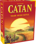 Premium Island Settlement Building Strategy Board Game For Families And Crew Ages 10 Plus Master Resource Trading Expand Territories For An Epic Hella Fun Tabletop Adventure box art with scenic landscape.