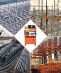 1600W Electric Rebar Bender Cutter Combo Machine For Steel Bar Tools Bends And Cuts In Seconds Portable Powerhouse on construction site.