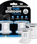 Chrome Tub Drain Hair Catcher 2 Pack For 1.5 To 1.75 Inch Tub And Shower Drains Quick Install Clog Shield packaging
