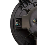 Back view of AC Heater Blower Motor With Fan For Ford Lincoln Vehicles, Fits Expedition 2009 2017, F 150 2009 2014, Navigator 2009 2017