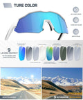 Polarized Sunglasses For Men With UV400 Protection, Scratch-Resistant Lenses Built For Cycling, Fishing, Golf And Outdoor Adventures