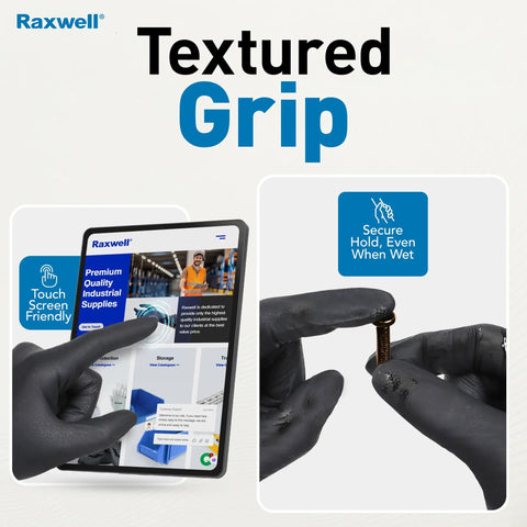 Heavy-Duty Disposable Nitrile Gloves For Food-Grade Kitchen And Cooking Use Chemical-Resistant Powder-Free Latex-Free Ambidextrous