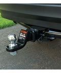 Black Trailer Hitch Pin And Clip With Five Eighths Inch Diameter Fits Two Inch Receiver For Ball Mounts And Trailer Accessories