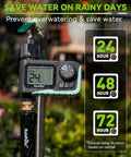 Smart Hose Sprinkler Timer That Makes Watering A Breeze With Rain Delay And Manual Auto Modes Fully Programmable Digital Irrigation