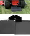 Universal Lawn Striping Striper Kit With Built In Hitch For Mower And Zero Turn Tractors Adjustable Fit shown on grass