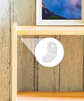 Heavy Duty White Metal L Brackets 20 Pack Rock Solid Corner Mounts With All Fasteners Nuts And Bolts Included Perfect For Shelves And Cabinets on wooden shelf