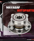 Front Wheel Hub Bearing Assembly Compatible With Toyota Land Cruiser Sequoia Tundra And Lexus LX570 2008 To 2015 4WD Only Direct Fit OE Replacement With Durable Precision Engineering And Reliable Seals product image