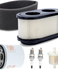 Air Filter Maintenance Kit For Timecutter Riding Mowers Includes 127-9252 And 136-7806 Filters Pre Cleaner 127-9288 And Oil And Fuel Filter Fits Toro Timecutter SS5000 Series For Easy Tune Up And Peak Performance.
