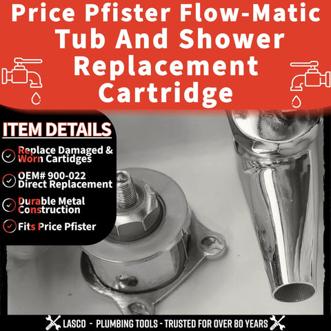 Flow Matic Tub And Shower Cartridge 02061 For Price Pfister Valves Replacement Brass Construction