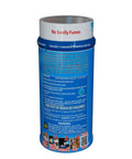Ultimate Hard Water Stain Remover For Glass And Shower Doors That Actually Works in blue container with instructions visible
