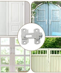 4 Pack 70mm 2.75 Inch Barn Door Latches With 180 Degree Flip Lock For Sliding Doors Privacy Locks For Bathroom Cabinets And Pet Doors