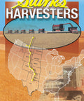 Cover of 'Harvesters Of The Farm Frontier: A Gritty Rural Thriller From Robert S White, English Edition, 2010 Release' featuring machinery.