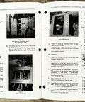 Ford 1000 Tractor Service Manual For DIY Repair And Overhaul Workshop Tech Guide Factory OEM Authored Maintenance And Parts Information Operators Manual Quality Reprint For Easy Home Mechanic open pages showing transmission diagrams