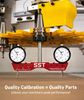 Custom Fit Mill And Lathe Tramming System For Fast No Fuss Alignment And Square Calibration With 0.0005 Inch Dial Indicators