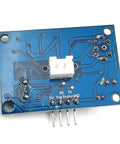 Back view of Waterproof 2 Pack JSN-SR04T Ultrasonic Sensor Module For Arduino showing circuit board and pins.