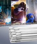 Garage Tested 5 Lb Aluminum TIG Welding Rod ER5356 Filler Wire 3/32 in for aluminum TIG brazing and corrosion resistance welds