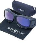 CO2 Laser Safety Goggles 10.6 Micron Reflective Eyewear With OD6 Plus Protection Ultra Lightweight Durable Frame Over 99.5 Percent Visible Light Transmission Laser Work Ready