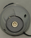 Bottom view of Master Prep 400 Watt Motor Head Replacement for QB900B Blender Fits QB900 and QB900B Models with gray casing.