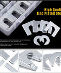 152 Piece Universal Body Shim Kit For Auto Alignment Three Eighths Inch And One Half Inch Shims C Type And U Type Assortment