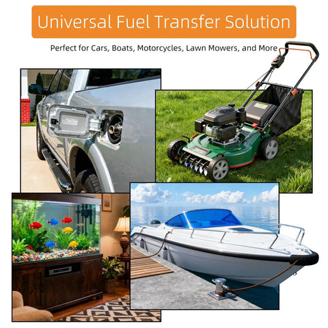 Hand Powered Fuel Primer Bulb Pump For Outboard Motor 14mm One Half Inch Primer Bulb Black Rubber Portable Hand Pump For Gasoline Diesel Oil And Water Quick Transfer And Durable Marine Grade