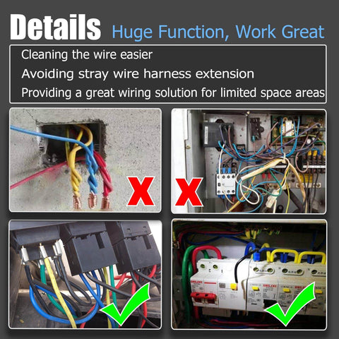 166 Piece Wire Ferrules Set For AWG Twelve To Two Zero Copper Tinned Non Insulated Crimp Connectors And Terminal Sleeves