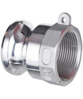 Heavy Duty Aluminum Cam Lock Coupling Type A 1.5 Inch Straight Up Quick Connect Hose Adapter With NPT Female Thread