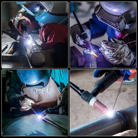 Welders using ER4043 Aluminum TIG Welding Rod 1 Sixteenth Inch By 16 Inch 3 Lb for precise aluminum alloy welding.