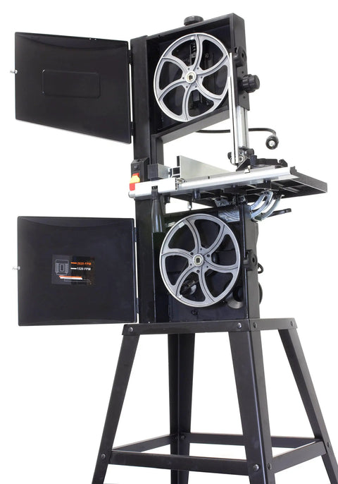 Beast Of A 10 Inch Band Saw With Stand, 3.5 Amp Motor, Two Speed 1520 And 2620 FPM, Cuts Up To 6 Inches Deep, Cast Aluminum Table