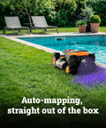 Landroid Vision Cloud 4WD Robot Lawn Mower No Perimeter Wire For One Acre With AI Obstacle Avoidance Near Pool