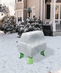 All-Weather Outdoor Furniture Cover for Backyard and Patio, Waterproof Dustproof Shelter on snow-covered furniture