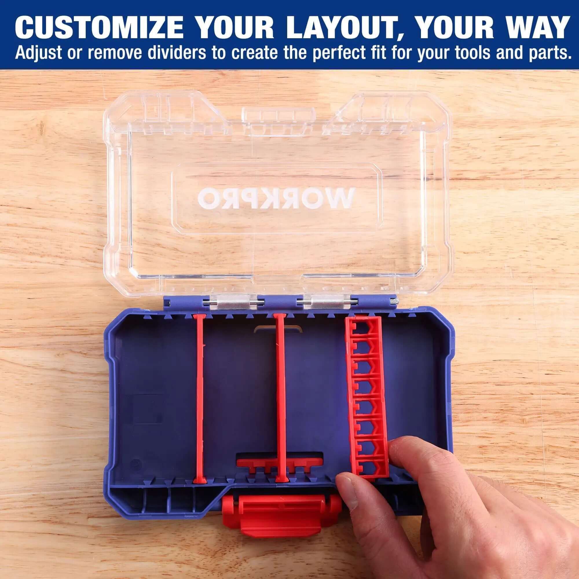 Three Piece Small Parts Organizer Set With ✓