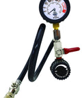 Astro Pneumatic Tool 7856 universal air-powered cooling system pressure tester with gauge and black hose