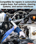 Langina Viton O-Ring kit, 300pcs, 22 SAE AS568 sizes for automotive engine and fluid systems, multi-view collage