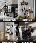 Magnetic Storage Bin For Grills And Pellet Smokers, Heavy Duty Magnetic Organizer on microwave, refrigerator, washer, coffee machine