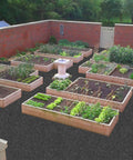 10 By 2 Ft Recycled Felt Mulch Mat Roll For Landscaping Garden Pathways And Weed Barrier Eco Friendly Durable Reusable