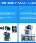 Heavy Duty Automatic Circular Saw Blade Sharpener And Round Grinding Machine, showing copper motors and control panel for efficient sharpening.