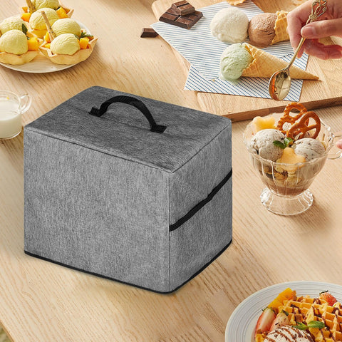 Heavy Duty Ice Maker Cover Dust Shield Waterproof Appliance Guard With Portable Pocket Storage Sleeve for home kitchen