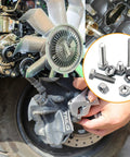 304 Stainless Steel M5 Hex Bolts And Nuts Kit With Flat Head Screws And Socket Head Cap Screws, motor parts and repair setup
