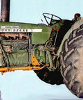Side view of John Deere tractor suitable for Power Steering Kit For John Deere Tractors JD 2020 2030 2040 2130