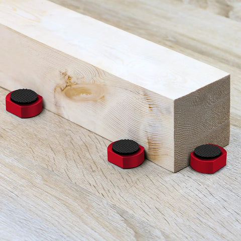 12-Pack 20mm Bench Dogs With Non Slip Aluminum Clamp For MFT Workbenches Fits 0.787 Inch Dog Holes Square Table Stops For Precision Woodworking And DIY Projects