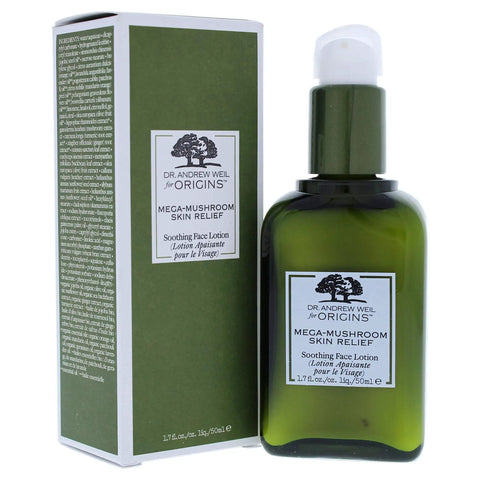 Mega Mushroom Skin Relief Soothing Facial Lotion For Your Sensitive Skin Ultra Gentle Watery Formula Alcohol Free Hydrating