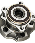 Close-up of Rear Wheel Bearing Hub Assembly Bolt On Fitment For Toyota Highlander 2014 2016 And Lexus RX350 RX350L RX450h RX450hL 2010 2019 Non ABS 5 Lug Rear Left And Right Pair showing detail and finish.
