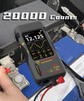 Thermal Camera Multimeter with 20000 counts display and probes on a battery, Pro Grade 320x320 IR Resolution, 15 Palettes, 3.98 Inch Touch LCD.
