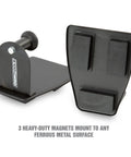 Magnetic Paper Towel Holder For Toolboxes And Cabinets, Heavy Duty Rubber Magnets, Non Scratch Surface, Adjustable Mount