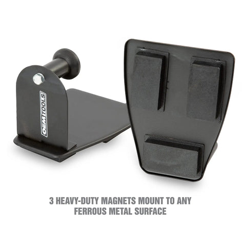 Magnetic Paper Towel Holder For Toolboxes And Cabinets, Heavy Duty Rubber Magnets, Non Scratch Surface, Adjustable Mount